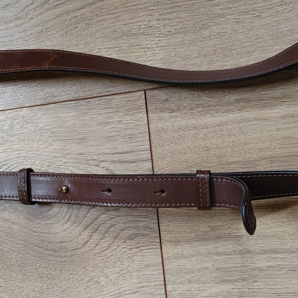 M. Gemi Suede Rosetta Crossbody Bag Italy - Picture 9 of 13